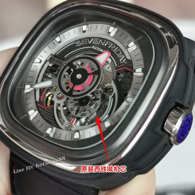 七个星期五时尚男士手表 sevenFriday自动机械男士腕表 gjs1199